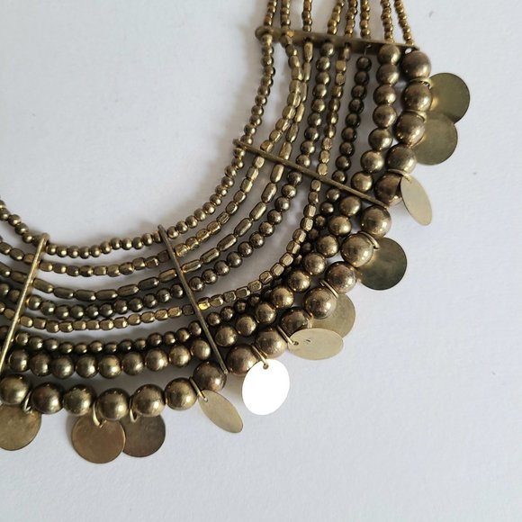 Brass necklace - Picture 4 of 5